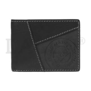 Pánska kožená peňaženka 511451 BLK- čierna