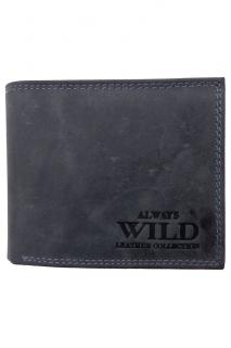 Pánska kožená peňaženka Always Wild - N992 P CHM 1041 čierna
