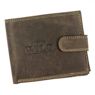 Pánska kožená peňaženka Always Wild- N992L-PCHM/1058 tmavo hnedá