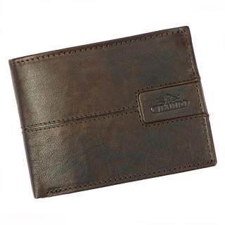 Pánska kožená peňaženka Charro TODI 1123- tmavo hnedá