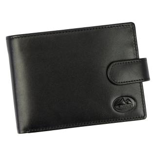 Pánska kožená peňaženka EL FORREST 806-67 RFID- čierna
