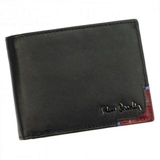 Pánska kožená peňaženka Pierre Cardin 8806 TILAK75 - čierna, červená