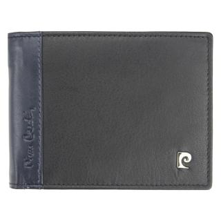 Pánska kožená peňaženka Pierre Cardin TILAK30 8806  - čierna, modrá