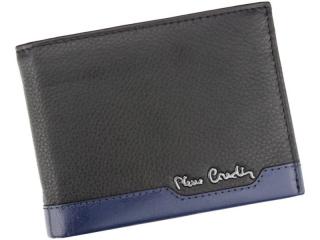 Pánska kožená peňaženka Pierre Cardin TILAK37 8805 RFID - čierna, modrá