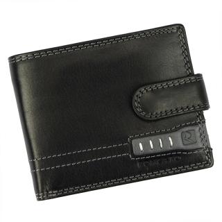 Pánska kožená peňaženka Roncato 185-85- čierna