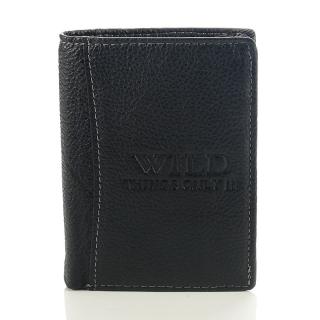 Pánska kožená peňaženka WILD 5500/5352 – čierna
