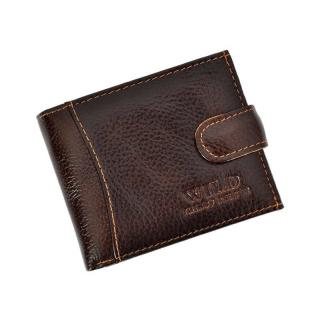Pánska kožená peňaženka WILD 5504-1 – tmavo hnedá