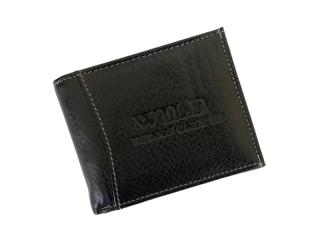 Pánska kožená peňaženka WILD Things Only 5504 čierna