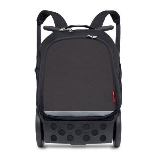 Školský a cestovný batoh na kolieskach Nikidom Roller UP XL Black (27 l)