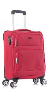 Textilný cestovný kufor Jony 27 Červená - veľký