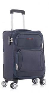 Textilný cestovný kufor Jony 27 Modrá - malý