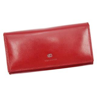 Veľká dámska kožená peňaženka Cefirutti 7680166 - červená