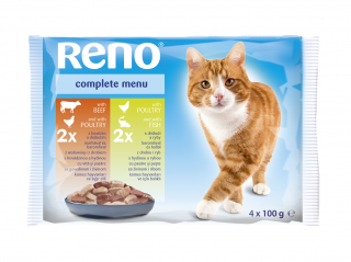 Reno kapsičky multipack 4x 100g