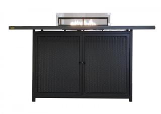 dizajnové ohnisko s grilom INFINITY MAX