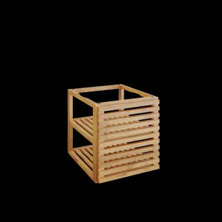 Drevená vložka OFYR STORAGE INSERT PRO WITH 1 DOOR TEAK WOOD SMALL