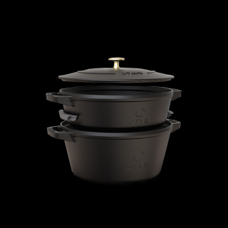 OFYR STAUB PANS set ikonických liatinových hrncov