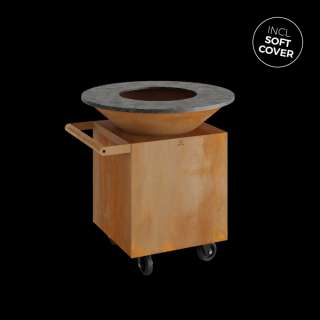 PRENOSNÉ OHNISKO S GRILOM OFYR CLASSIC CORTEN 100 PRO
