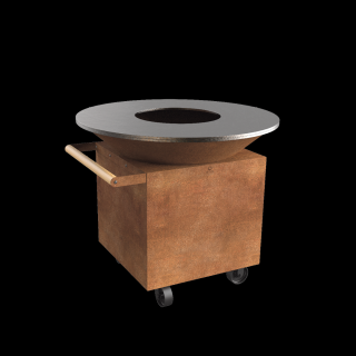 PROFESIONÁLNY GRIL A KUCHYŇA OFYR CLASSIC CORTEN 120 PRO+