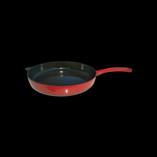 Červená liatinová panvica Ø 24 cm Noral