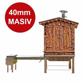 Drevená udiareň Master Smoker 40 XLDS s ohniskom Vladeko