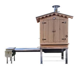 Dubová udiareň Master Smoker 40 XLSO s ohniskom Vladeko