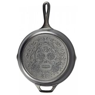 Liatinová panvica Lodge  Sugar Skull  26 cm