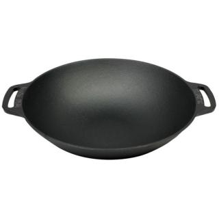 Liatinová panvica WOK Valhal Outdoor 36 cm