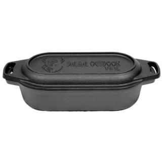 Liatinový oválny hrniec Valhal Outdoor 1 l