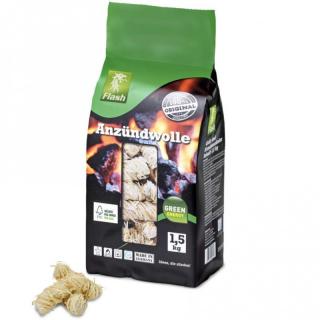 Podpaľovače z drevenej vlny Flash 1,5 kg Clasic Flash