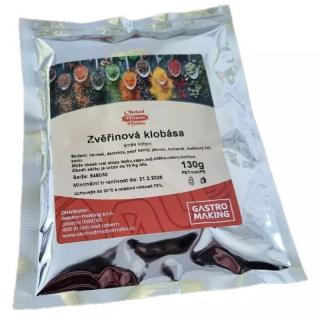 Zverinová klobása 130 g Mistr Málek