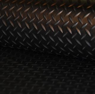 Gumová podlahovina s kladivkovým dezénom šírka 1,5 m hrúbka 3 mm (Guma na podlahu s protišmykovým povrchom)
