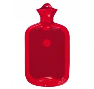 Termofor - Gumová zahrievacia fľaša 2 l červená (Prírodný kaučuk bez PVC)