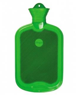 Termofor - Gumová zahrievacia fľaša 2 l zelená (Prírodný kaučuk bez PVC)