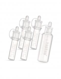 Haakaa Silikónové zberače kolostra 5ks (Sada obsahuje: 4x 4ml + 1x 20ml)