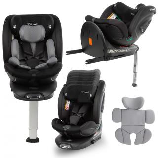 Autosedačka Kidwell GOCAR ISOFIX + I-SIZE black-gray (40- 135 cm) (ISOFIX a stabilizačná noha (40 - 135 cm))