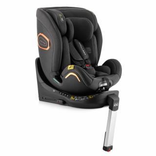 Detská autosedačka I-SIZE Sesttino Shiver black gold + ISOFIX (40-150cm) (ISOFIX a stabilizačná noha 0-36kg, 40-150 cm, otočná, I-SIZE)