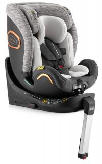 Detská autosedačka I-SIZE Sesttino Shiver gray gold + ISOFIX (40-150cm) (ISOFIX a stabilizačná noha 0-36kg, 40-150 cm, otočná, I-SIZE)