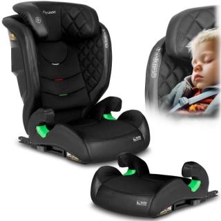 Detská autosedačka Nukido Louis čierna, i-size  (Isofix i-size (100-150cm))