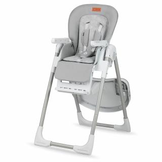 Detská jedálenská stolička GWAJU light grey MoMi (MoMi jedálenská stolička light grey)