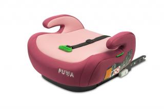 Detský podsedák Caretero Puma I-SIZE dirty pink (podsedák, autosedačka (125-150cm))