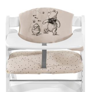 Hauck poťah Select na jedálensku stoličku pooh beige (Alpha+ ,Alpha pop ,Beta - pooh beige)