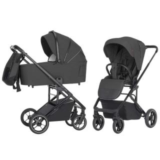 kočík Carrello Alfa 6507 graphite grey 2v1 (graphite grey)