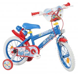 Toimsa Detský bicykel Smurfs 14 šmolkovia (TOIMSA - Šmolkovia)