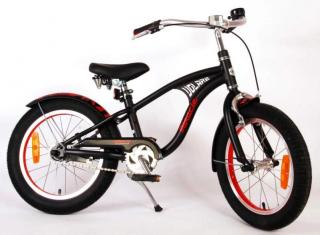 Volare Detský bicykel Miracle Cruiser - 16 palcový - alloy Matt Black (chlapčenský)