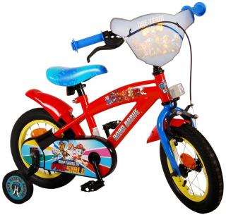 Volare - Detský bicykel Paw Patrol 12" chlapčenský červený/modrý (PAW PATROL)