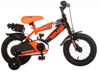 VOLARE - Detský bicykel pre chlapcov Sportivo Neon Orange Black 12