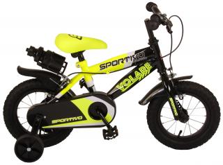 Volare - Detský bicykel Sportivo 12  - neon yellow