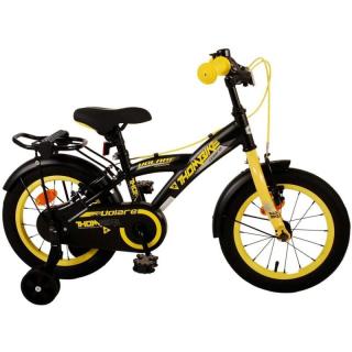 Volare - Detský bicykel Thombike 14" FW čierno-žltý (chlapčenský)