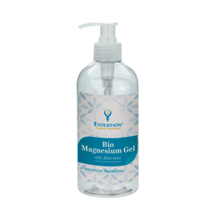 BIO MAGNESIUM GEL MIT ALOE VERA 500 ml TRANSDERMÁLNE (Svaly, regenerácia, nervy, relax, uvoľnenie napätia)
