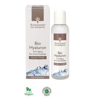 EVOLUTION BIO HYALURON FACIAL TONER - ČISTIACA, TONIZUJÚCA PLEŤOVÁ VODA (150 ml) (Čistiaca a osviežujúca pleťová voda na tvár)